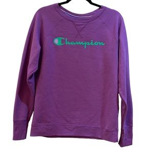 Champion purple sweatshirt